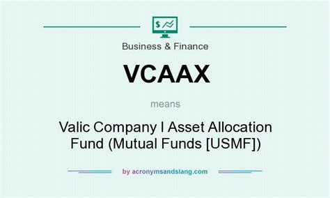 vcaax|VALIC Company I Asset Allocation Fund (VCAAX) .